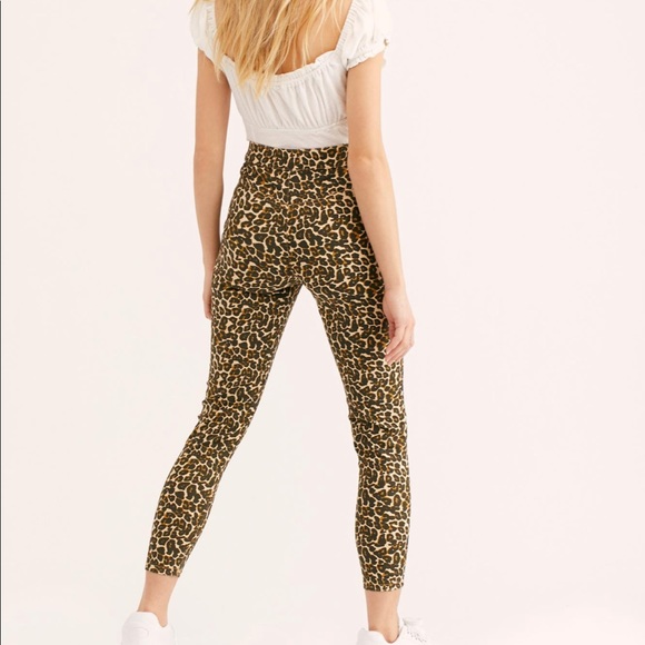 Free people belle printed skinny pants - Picture 3 of 3
